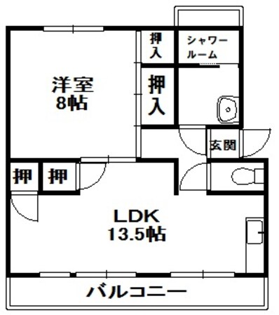 ANGELO三田の物件間取画像